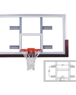 First Team FT 240 Conversion Rectangular Glass Backboard